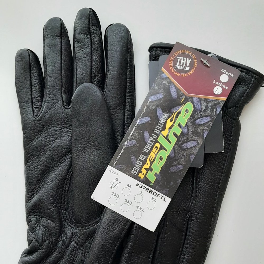 CLUTCH GEAR - Leather Gloves - Size XS